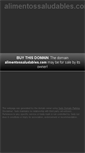 Mobile Screenshot of alimentossaludables.com